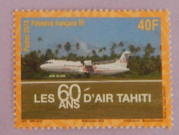 POLYNESIE FRANCAISE YT 1178 NEUF**MNH "LES 60 ANS D'AIR HAITI" ANNÉE 2018 - Ongebruikt