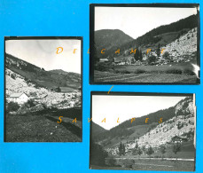 Haute-Savoie Aravis * La Clusaz éboulis De La Perrière * 5 Photos Originales Vers 1907 - Lieux