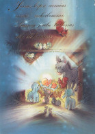 JESUS CHRIST Baby JESUS Christmas Religion Vintage Postcard CPSM #PBP822.A - Jezus