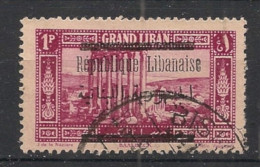 GRAND LIBAN - 1928 - N°YT. 100 - Baalbeck 1pi Rose-lilas - Oblitéré / Used - Gebraucht