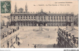 AGAP5-10-0374 - NANCY - La Place Stanislas Et L'hôtel De Ville  - Sonstige & Ohne Zuordnung