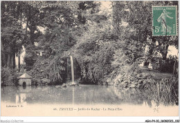 AGAP4-10-0341 - TROYES - Jardin Du Rocher - La Pièce D'eau  - Troyes