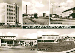 72633845 Guben Hochhaus VEB Chemiefaser Kombinat Franz Mehring Strasse Kaufhalle - Guben