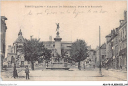 AGAP3-10-0270 - TROYES - Monument Des Bienfaiteurs - Place De La Bonneterie  - Troyes