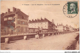 AGAP3-10-0259 - TROYES - Quai De Dampierre - Caserne De Gendarmerie  - Troyes