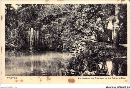 AGAP3-10-0204 - TROYES - Le Jardin Du Rocher Et La Pièce D'eau  - Troyes
