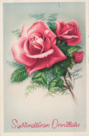 FIORI Vintage Cartolina CPA #PKE548.A - Fleurs