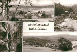 72633793 Hinterhermsdorf Panorama Dorfbachtal Obere Schleuse Sebnitz - Sebnitz