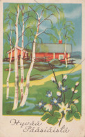 EASTER Vintage Postcard CPA #PKE291.A - Pâques