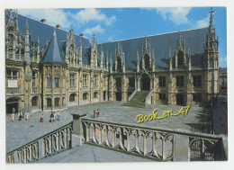 {92145} 76 Seine Maritime Rouen , Palais De Justice , Bâti Sous Louis XII , Ancien Parlement De Normandie ; Animée - Rouen