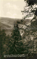 72633730 Masserberg Panorama Blick Vom Pyramidenfelsen Nach Fehrenbach Thueringe - Masserberg