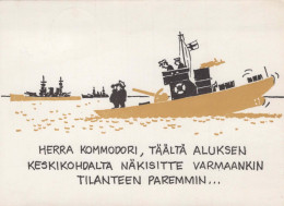 SOLDIERS HUMOUR Militaria Vintage Postcard CPSM #PBV933.A - Humour