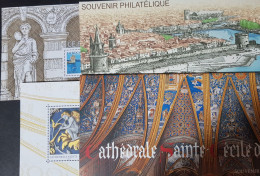 37 Et 44 Albi Et La Rochelle - Souvenir Blocks