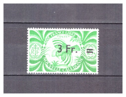 NOUVELLE  CALEDONIE . N ° 254  .  3 F    SUR   25 C  .  NEUF  * . SUPERBE . - Unused Stamps