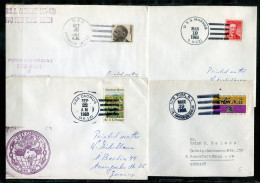 USA Schiffspost, Navire, Paquebot, Ship Letter, USS Amphion, Cadmus, Markab, ? - Marcofilie