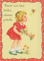 CHILDREN Portrait Vintage Postcard CPSM #PBU937.A - Portretten