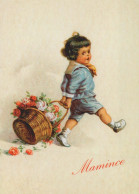 BAMBINO Ritratto Vintage Cartolina CPSM #PBU834.A - Portretten