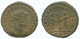 MAXIMIANUS ANTONINIANUS Heraclea B/xxi Concord 3.8g/22mm #NNN1812.18.E.A - The Tetrarchy (284 AD To 307 AD)
