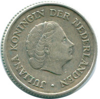 1/4 GULDEN 1963 ANTILLAS NEERLANDESAS PLATA Colonial Moneda #NL11194.4.E.A - Niederländische Antillen