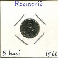 5 BANI 1966 ROMANIA Coin #AP633.2.U.A - Rumania