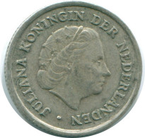 1/10 GULDEN 1970 NETHERLANDS ANTILLES SILVER Colonial Coin #NL13084.3.U.A - Niederländische Antillen
