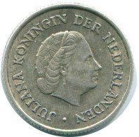 1/4 GULDEN 1965 NETHERLANDS ANTILLES SILVER Colonial Coin #NL11360.4.U.A - Niederländische Antillen