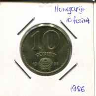 10 FORINT 1986 HONGRIE HUNGARY Pièce #AR583.F.A - Ungheria