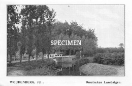 Prent - Omstreken Lambalgen - Woudenberg  - 8.5x12.5 Cm - Andere & Zonder Classificatie