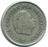 1/4 GULDEN 1962 NETHERLANDS ANTILLES SILVER Colonial Coin #NL11147.4.U.A - Niederländische Antillen