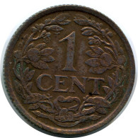 1 CENT 1941 INÉERLANDAIS NETHERLANDS Pièce #AR958.F.A - 1 Cent