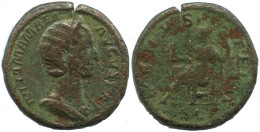 JULIA MAMAEA Æ SESTERTIUS 230 AD FELICITAS SEATED 10g/25mm #ANT2556.27.F.A - Provinces Et Ateliers