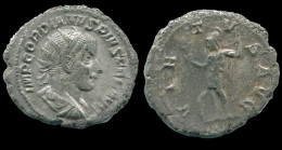 GORDIAN III AR ANTONINIANUS ROME AD 240 5TH OFFICINA VIRTVS AVG #ANC13134.38.U.A - La Crisi Militare (235 / 284)