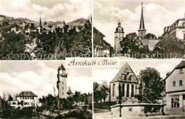 72633473 Arnstadt Ilm Teilansichten Turm Kirche Brunnen Arnstadt - Arnstadt