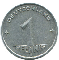 1 PFENNIG 1949 A DDR EAST ALLEMAGNE Pièce GERMANY #AE035.F.A - 1 Pfennig