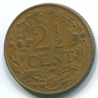 2 1/2 CENT 1965 CURACAO Netherlands Bronze Colonial Coin #S10214.U.A - Curaçao