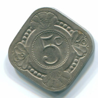 5 CENTS 1970 NETHERLANDS ANTILLES Nickel Colonial Coin #S12512.U.A - Antillas Neerlandesas