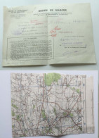 Ordre De Marche Militaire  1954 - Dokumente