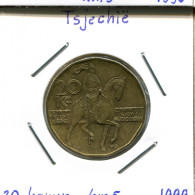 20 KORUN 1999 CZECH REPUBLIC Coin #AP786.2.U.A - Tsjechië