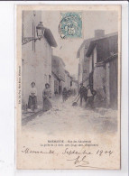MARMANDE: Rue Des Adouberies, La Grêle 1903 - état - Marmande