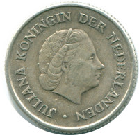 1/4 GULDEN 1967 ANTILLAS NEERLANDESAS PLATA Colonial Moneda #NL11493.4.E.A - Antillas Neerlandesas