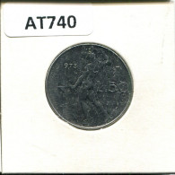 50 LIRE 1973 ITALY Coin #AT740.U.A - 50 Liras