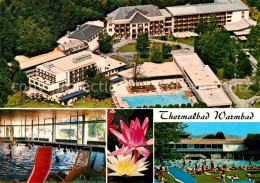 72633442 Warmbad Villach Thermalbadanlagen Hallenbad Freibad Blumen Warmbad Vill - Other & Unclassified