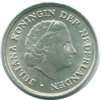 1/10 GULDEN 1970 NIEDERLÄNDISCHE ANTILLEN SILBER Koloniale Münze #NL12990.3.D.A - Antillas Neerlandesas