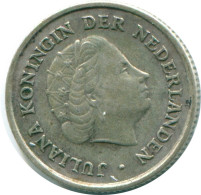 1/10 GULDEN 1960 NETHERLANDS ANTILLES SILVER Colonial Coin #NL12350.3.U.A - Antillas Neerlandesas