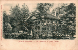 N°2828 W -cpa Bois De Vincennes -le Chalet De La Porte Jaune- - Vincennes