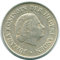 1/4 GULDEN 1965 NETHERLANDS ANTILLES SILVER Colonial Coin #NL11284.4.U.A - Niederländische Antillen
