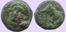 BULL Antike Authentische Original GRIECHISCHE Münze 0.8g/8mm #ANT1725.10.D.A - Griechische Münzen