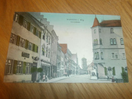 AK Wangen I. Allgäu , 1909 , Herrenstrasse , Ansichtskarte !!! - Wangen I. Allg.