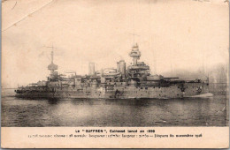 (17/05/24) THEME BATEAUX-CPA LE SUFFREN - CUIRASSE - Warships