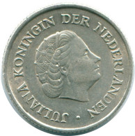 1/4 GULDEN 1965 NIEDERLÄNDISCHE ANTILLEN SILBER Koloniale Münze #NL11309.4.D.A - Niederländische Antillen